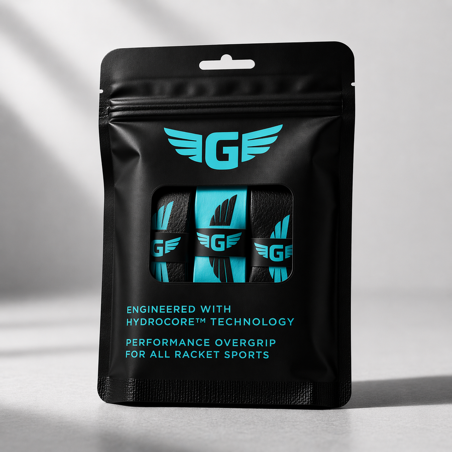 Grypion 3-Pack Overgrip — Tour-Tacky Feel for Tennis, Pickleball & Padel